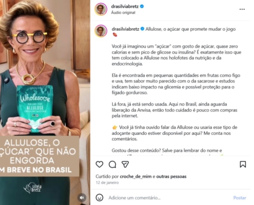 Allulose: o “açúcar” que não engorda e pode revolucionar a nutrição