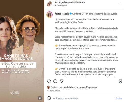 Canetinhas Emagrecedoras: Os efeitos colaterais da Semaglutida e a verdade sobre tratar obesidade